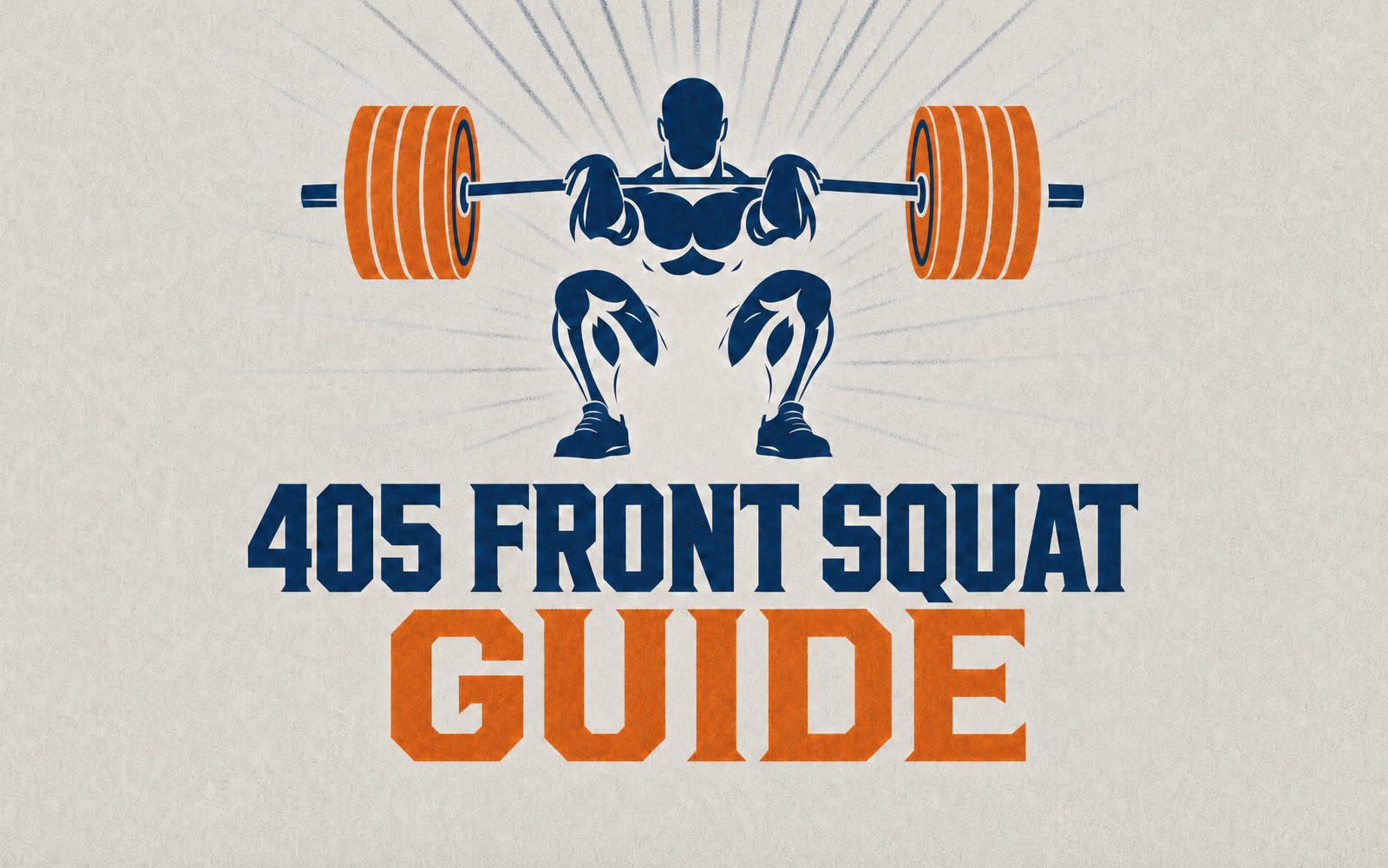 The 405 Front Squat Guide PDF cover